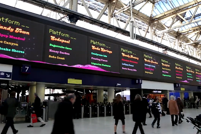 Candy Crush Soda Saga Launch Campaign
