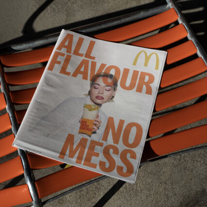 McDonald’s “All Flavour, No Mess”