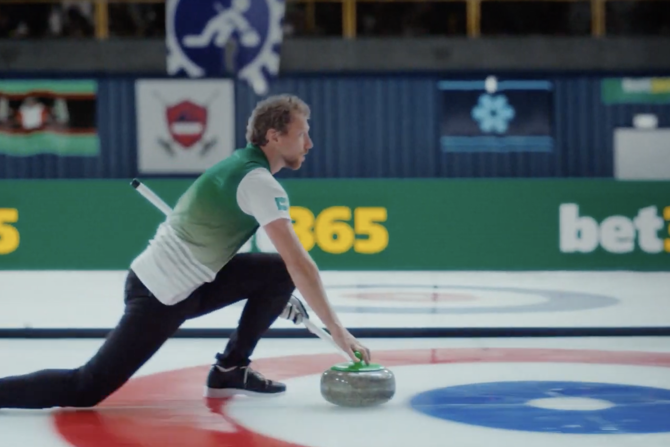 bet365 Never Ordinary 'Curling' 