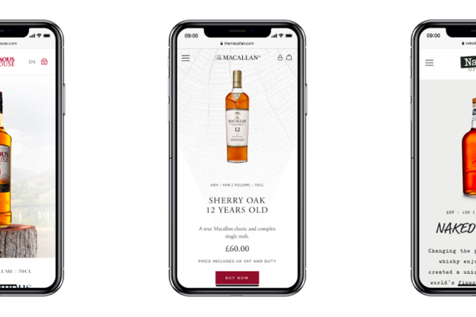 Fast and flexible site solutions for multi brand spirits business.