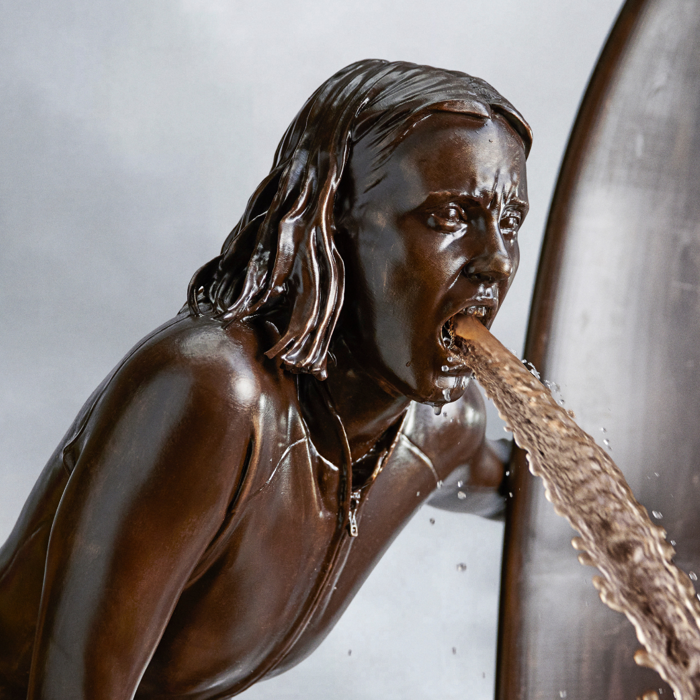 Dirty Business: “Fountain of Filth” Installation